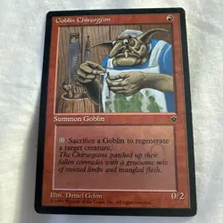 Goblin Chirurgeon (Gelon) - Fallen Empires - Magic the Gathering MTG - Image 1