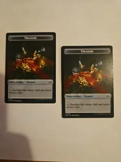 x2 Zombie Druid / Treasure TTDM Tarkir Dragonstorm MTG 10-16 TOKEN M/NM - Image 4