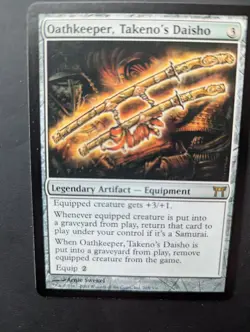 Oathkeeper, Takeno's Daisho Champions of Kamigawa Regular NM - Image 1