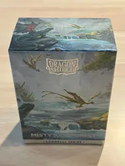 Dragon Shield - Landfall Series: Misty Rainforest Art - 100 Sleeves - FAST SHIP! - Image 1