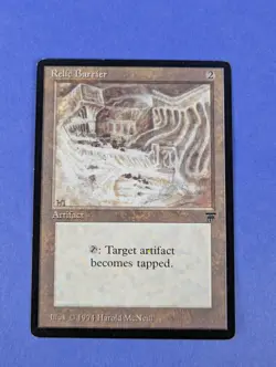 MTG Magic the Gathering: Legends: Relic Barrier #292 Uncommon - LP - Image 1