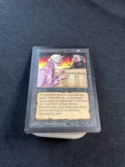 Magic the Gathering Demonic Attorney Beta NM - Image 4