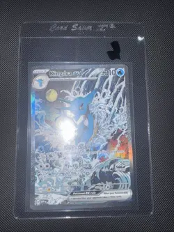 Kingdra EX 131 Pokemon TCG Scarlet & Violet Black Star Promo Holo Card - Image 1