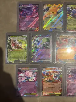 Lot Of 13 Cards Mega EX/EX Pokemon Cardsmega Lucario, Gardevoir, Pawmot - Image 2