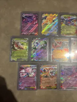 Lot Of 13 Cards Mega EX/EX Pokemon Cardsmega Lucario, Gardevoir, Pawmot - Image 3