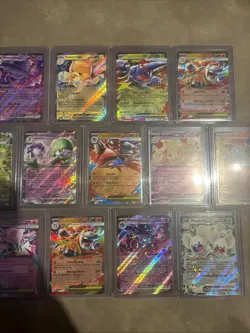 Lot Of 13 Cards Mega EX/EX Pokemon Cardsmega Lucario, Gardevoir, Pawmot - Image 4