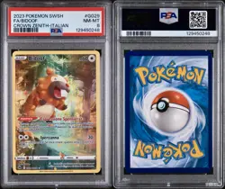 POKEMON PSA 8 BIDOOF FULL ART GG29/GG70 ZENIT REGALE ITALIANO 2023! - Image 3