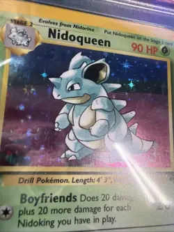 PSA 8 NM MT 1999 POKEMON JUNGLE NIDOQUEEN HOLO 1ST EDITION #7 - Image 3