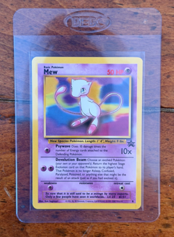 Pokemon Mew Promo 8 WOTC Card - Image 1
