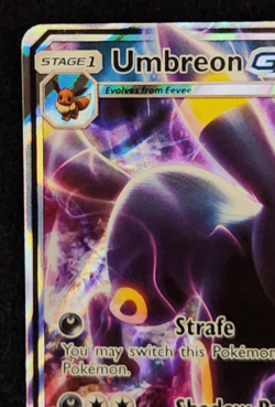 2017 Pokemon Sun and Moon Base Umbreon GX #80/149 Ultra Rare EX-NM - Image 2