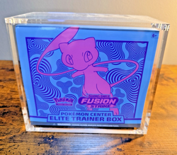 Pokemon Center Exclusive Fusion Strike Elite Trainer Box in Protective Display - Image 1