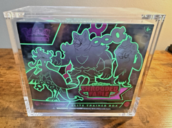 Pokemon Center Exclusive Shrouded Fable Elite Trainer Box in Protective Display - Image 1
