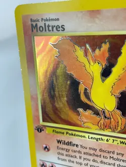 1st Edition Moltres 12/62 - Fossil - Holo - Pokemon - NM - Image 2