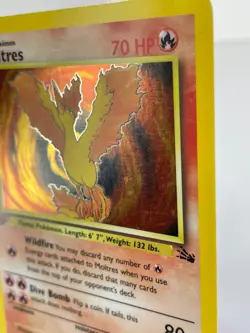 1st Edition Moltres 12/62 - Fossil - Holo - Pokemon - NM - Image 3