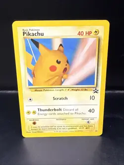 Pokemon TCG Snap Pikachu WOTC Black Star Promo 26 Vintage - Image 1