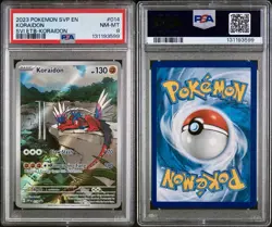 POKEMON PSA 8 KORAIDON FULL ART #014 PROMO SCARLET e VIOLET ENGLISH 2023! - Image 3
