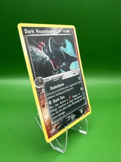 Pokemon TCG Dark Houndoom Team Rocket Returns 5/109 Holo Rare 2004 Pack Fresh - Image 2