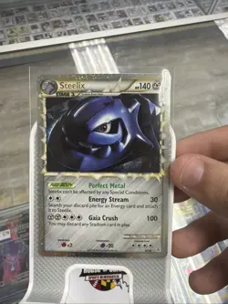 Steelix Prime 87/95 Holo Ultra Rare Pokemon HGSS Unleashed LP-NM - Image 1