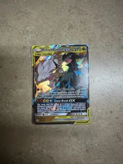 Pokemon TCG Reshiram & Zekrom GX 157/236 Cosmic Eclipse Ultra Rare S&M - Image 1