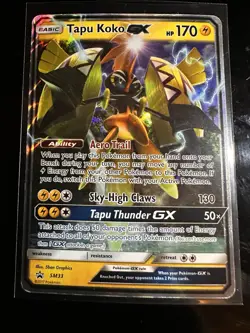 Pokemon TCG Tapu Koko GX SM33 Promo - Image 1