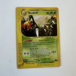 Beedrill H4/H32 Skyridge Holo Rare 80 HP 2003 The Pokemon Company - Image 1