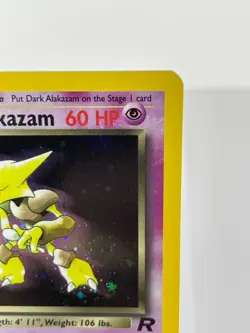 1st Edition Dark Alakazam 1/82 - Team Rocket - Holo - Pokemon - NM - Image 5