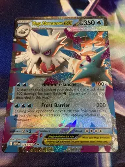 Pokemon TCG Mega Abomasnow ex 036/132 Double Rare Mega Evolution NM/M - Image 1