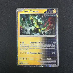 Iron Thorns 062/162 Rare Cosmos Holo Pokemon Temporal Forces - NM Near Mint - Image 1