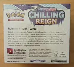Pokemon TCG Sword Shield Chilling Reign Booster Display Box New and Sealed 820650818462 - Image 3