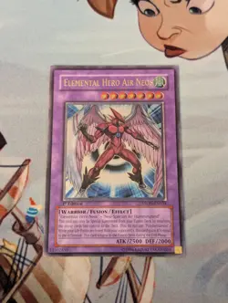 Yu-Gi-Oh Elemental Hero Air Neos Ultimate Rare Card STON-EN034 1st Edition - Image 1