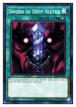 YuGiOh Sword of Deep-Seated MRD-EN132 Matel Raiders Common - Image 1