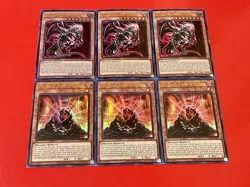 3x The Black Stone Of Legend + 3x Red-Eyes Soul | NM | Ultra Rares | YuGiOh! - Image 1