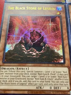 3x The Black Stone Of Legend + 3x Red-Eyes Soul | NM | Ultra Rares | YuGiOh! - Image 2