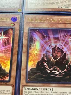 3x The Black Stone Of Legend + 3x Red-Eyes Soul | NM | Ultra Rares | YuGiOh! - Image 5