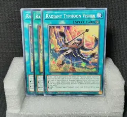 3x Radiant Typhoon Vision *COMMON* DOOD-EN063 1st Edition NM/M - Image 1