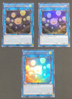 Yugioh - 3x Hieratic Seal of the Heavenly Spheres - BLCR-EN090 - NM/LP, 1st 2022 - Image 1