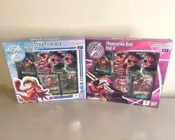 One Piece Illustration Box Vol. 3 and 4 Factory Sealed - Image 1