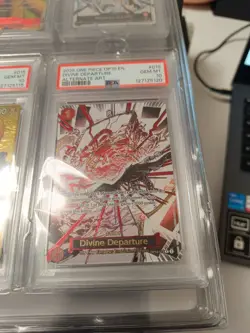 DIVINE DEPARTURE ALTERNATE ART PSA 10 ONE PIECE OP10-ROYAL BLOOD - Image 1