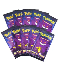 Pokemon TCG Trick or Trade Mini Packs 2022 Halloween 40 Pack 3 Cards Per Pack - Image 3