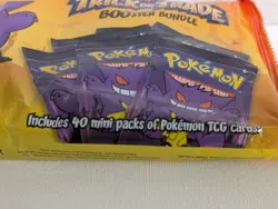 Pokemon TCG Trick or Trade Mini Packs 2022 Halloween 40 Pack 3 Cards Per Pack - Image 4