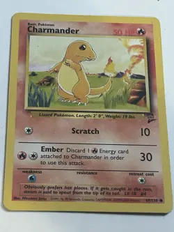 Pokemon TCG Charmander Base Set 2 Regular Common Card 69/130 MP Vintage - Image 1