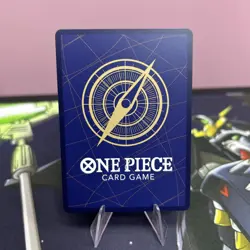One Piece Trafalgar Law - OP14-009 Alt Art The Azure Sea's Seven Foil Eng Card - Image 2