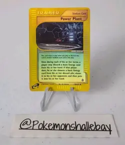 Power Plant 139/147 - Aquapolis Set *EXC* Reverse Holo Pokemon Card - Image 1