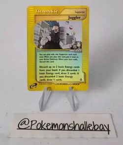 Juggler 126/147 - Aquapolis Set *EXC-NM* Reverse Holo Pokemon Card - Image 1
