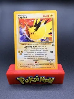 Pokemon TCG Card - Zapdos #23 WoTC Black Star Promo LP- Vintage - Image 1