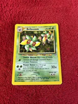 Bellossom 3/111 Neo Genesis Holo Wotc Pokemon Card Played - Image 1