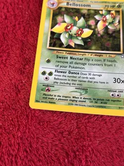 Bellossom 3/111 Neo Genesis Holo Wotc Pokemon Card Played - Image 4
