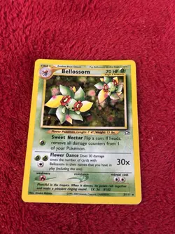 Bellossom 3/111 Neo Genesis Holo Wotc Pokemon Card Played - Image 5