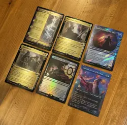 MTG LotR Cards Lot, Showcase Scrolls, Prerelease, Surge Foil, Promo, Lord Rings - Image 2