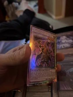 Yu-Gi-Oh! Legendary Six Samurai Shi en RA03-EN250 Platinum Secret Rare Card - Image 2